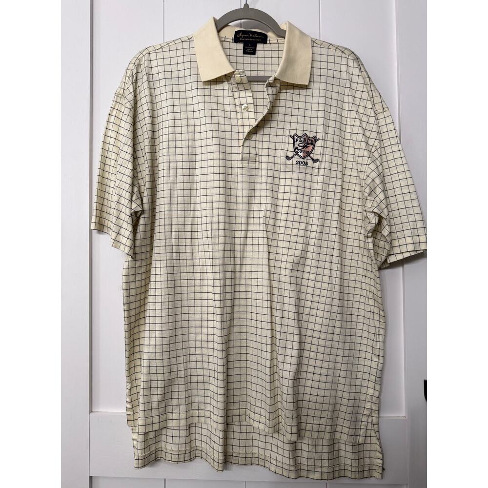 Byron Nelson Eleven Straight VINTAGE polo from the FLECK OPEN 2005 sz XL cream